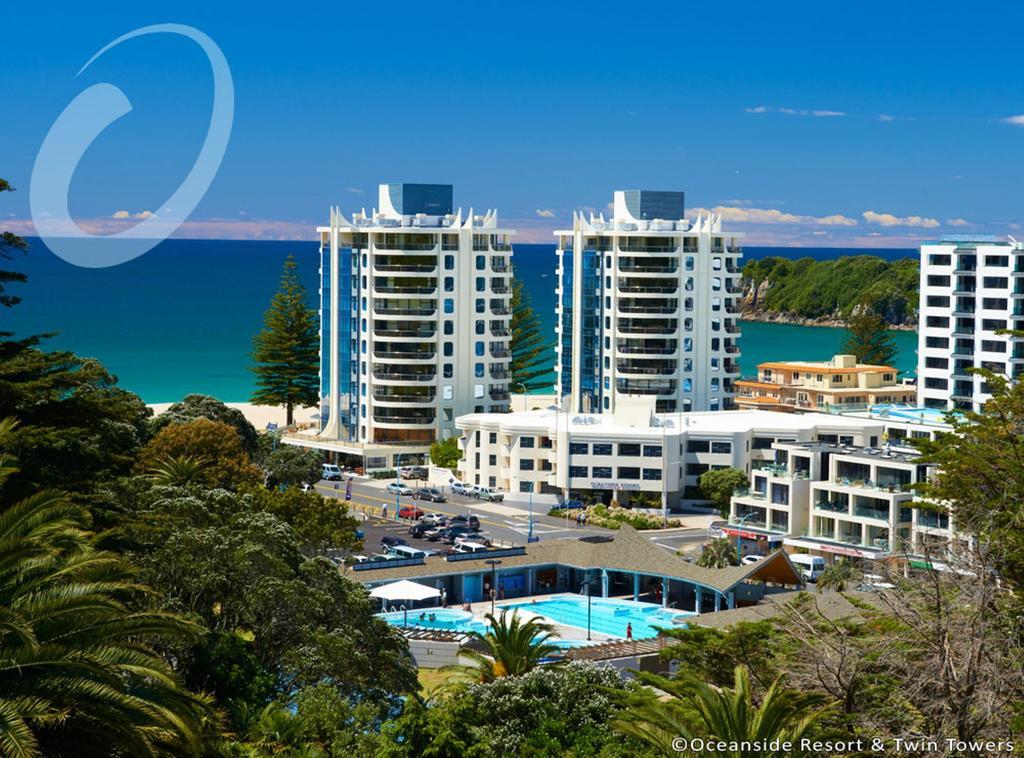 Oceanside Resort & Twin Towers Mount Maunganui Exterior foto